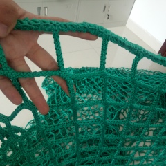 PP Slow Feeder Hay Nets for Horse Ingesting Hay Netting 4 ft X 3 ft Size with Hang Loops and Tie Rope in the Middle