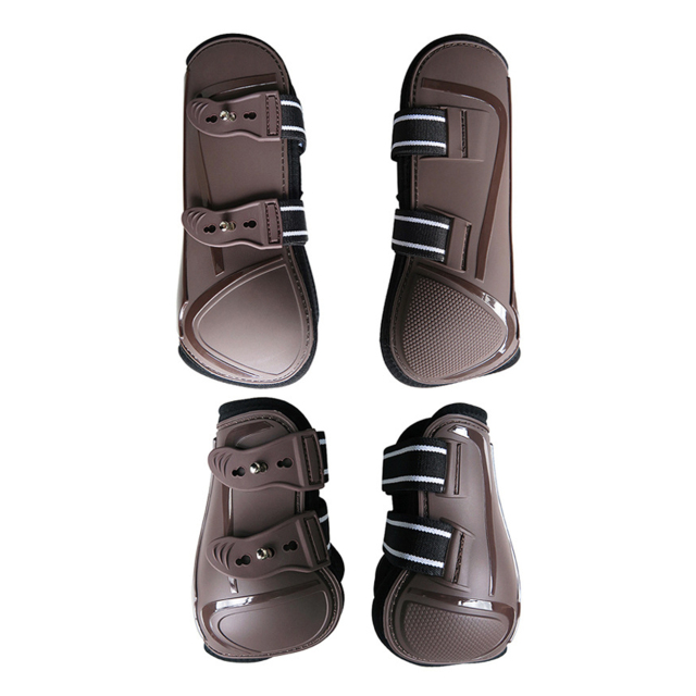 Horse Legs Protection Tendon Boots Protective Horse Splint Boots One Set With Two Pieces Front and Two Pieces Hind