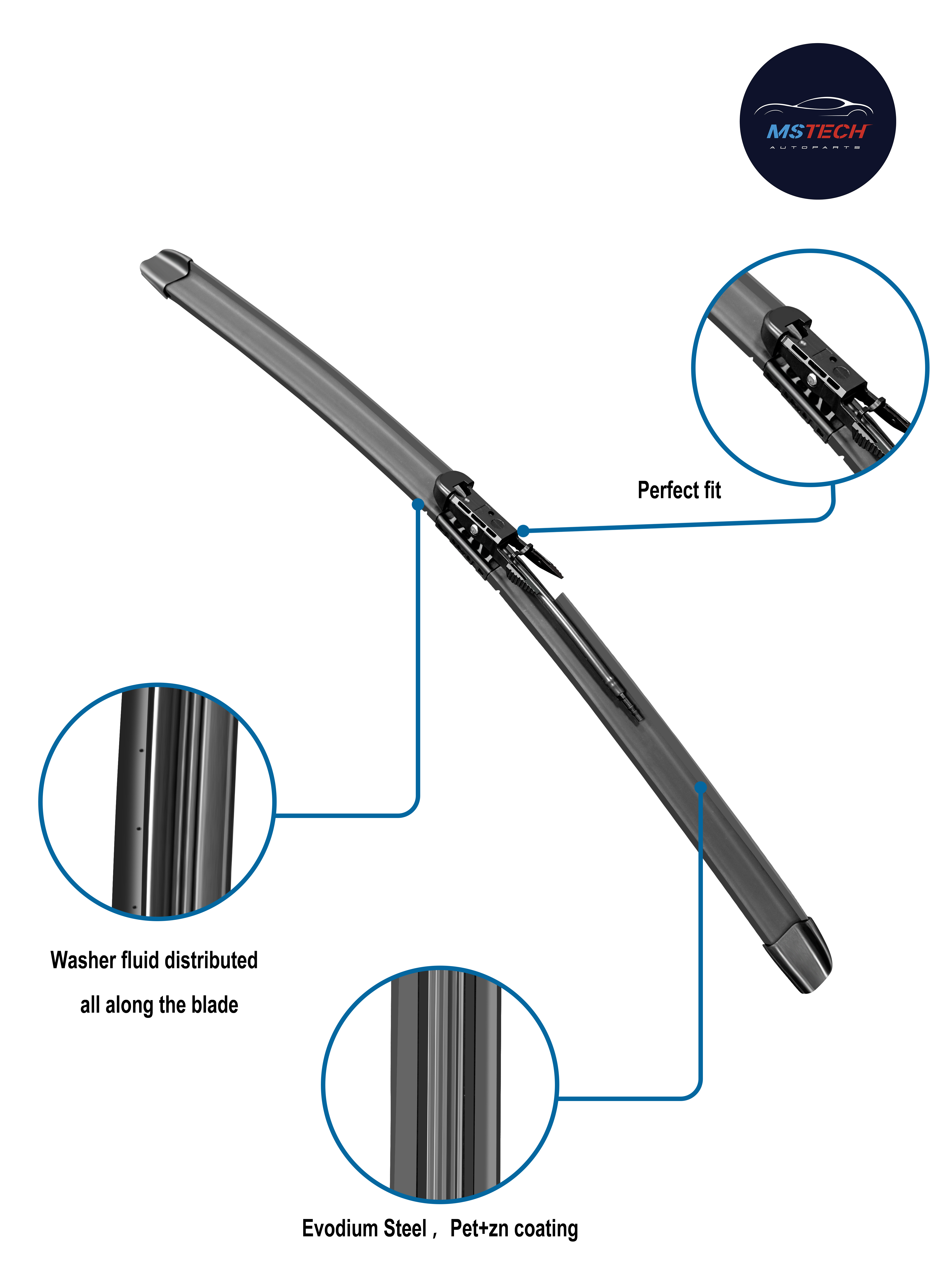 Flat wiper blade- W3 series