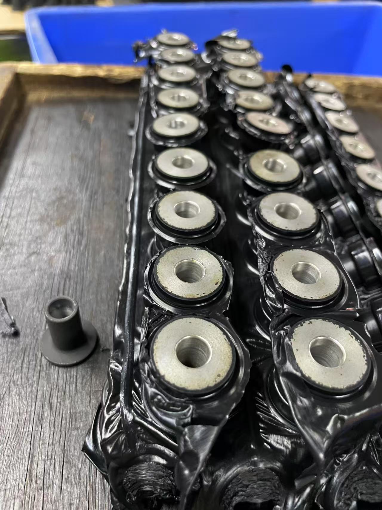 Skeleton oil seal