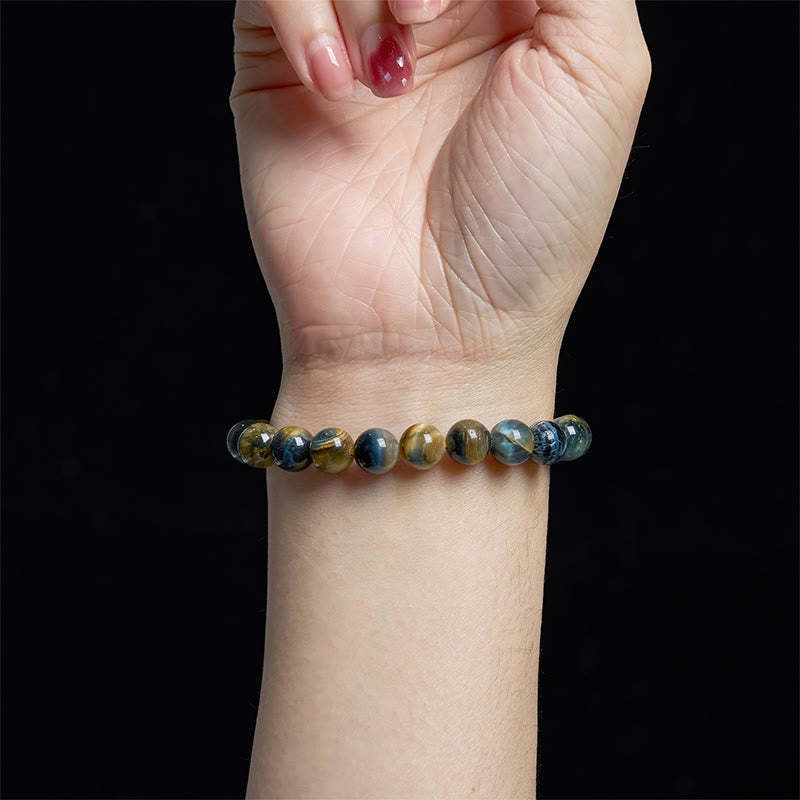 mystic zen Stone Various Tiger Eye Confidence Bracelet