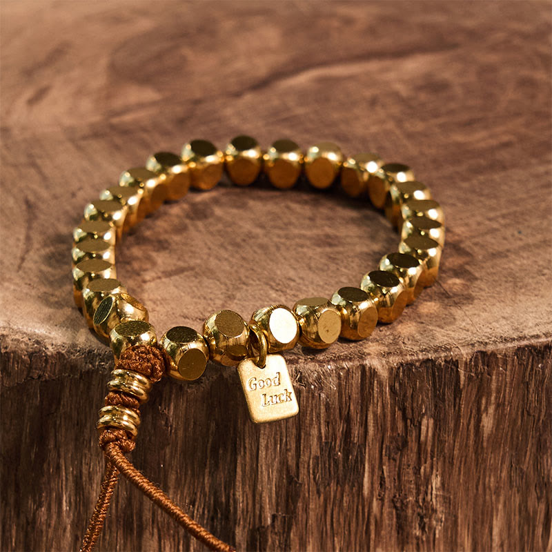 Copper String Good Luck Self Care Bracelet
