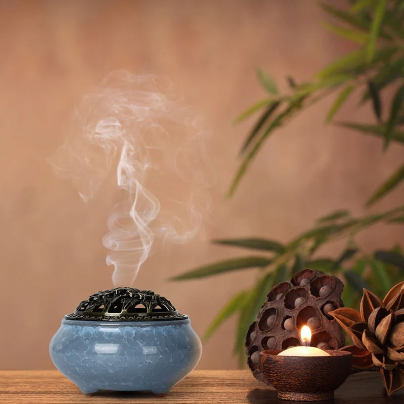Colorful Ceramic Incense Burner