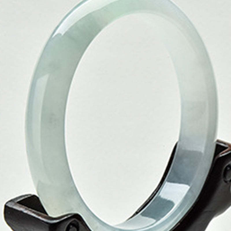 Natural Jade Prosperity Wealth Luck Bangle Bracelet