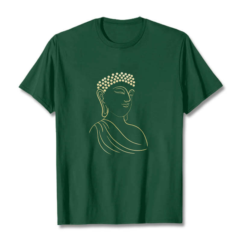 Meditating mystic zen Pattern Tee T-shirt