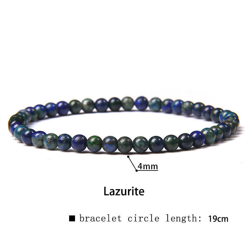 4mm Various Stone Crystal Mini Beads Healing Bracelet