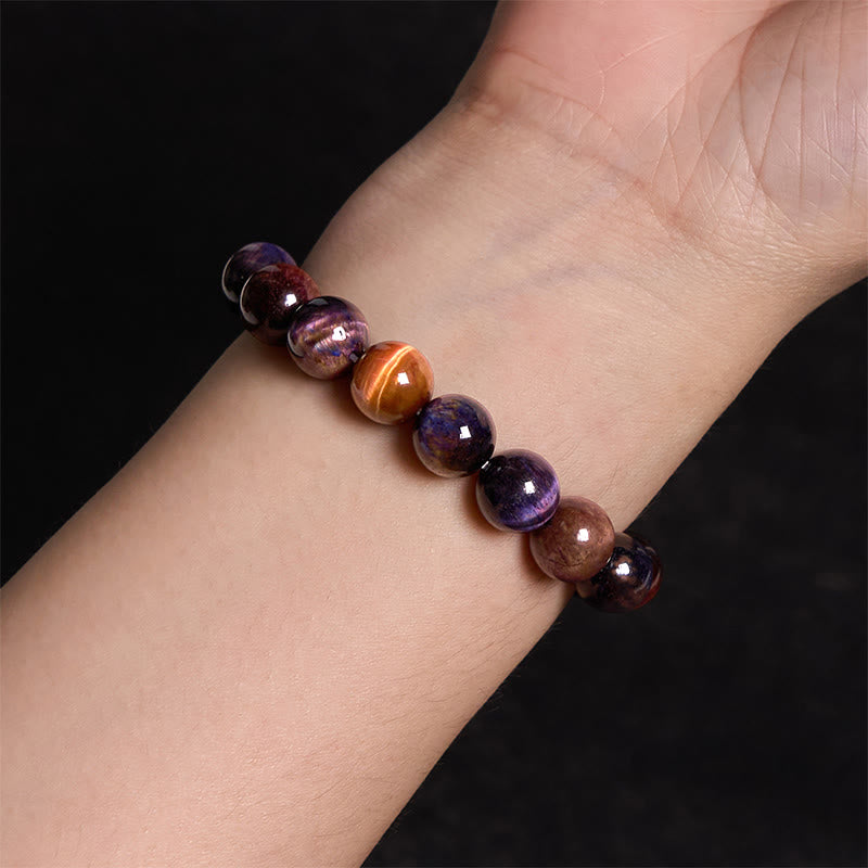 mystic zen Stone Various Tiger Eye Confidence Bracelet