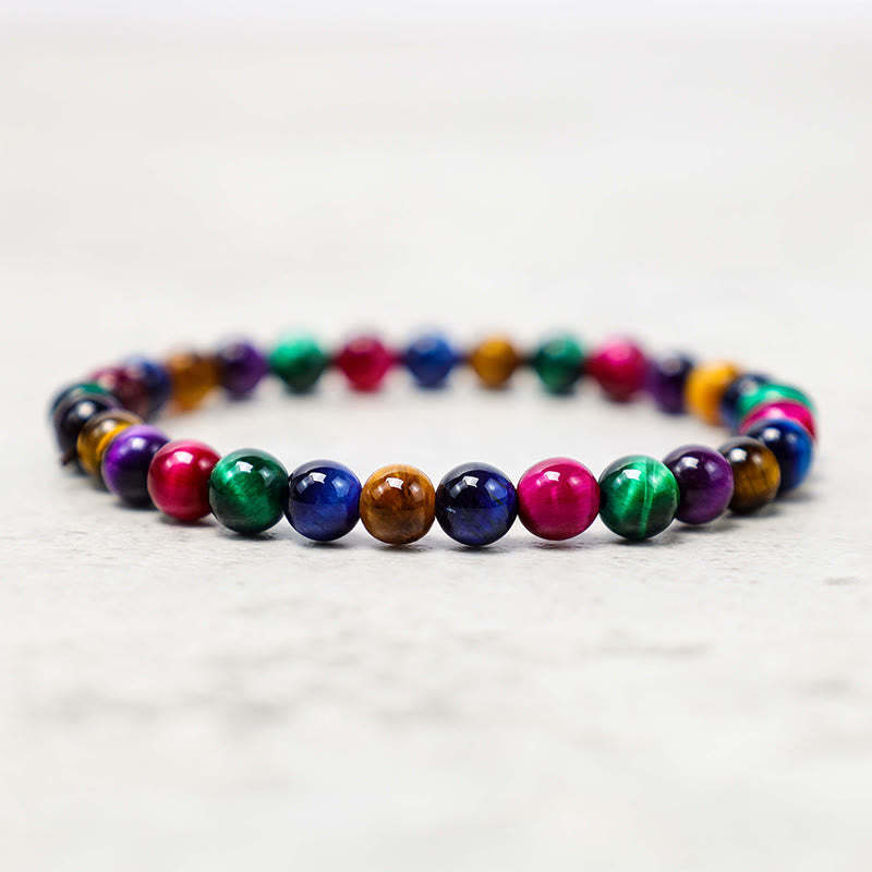 mystic zen Stone Various Tiger Eye Confidence Bracelet