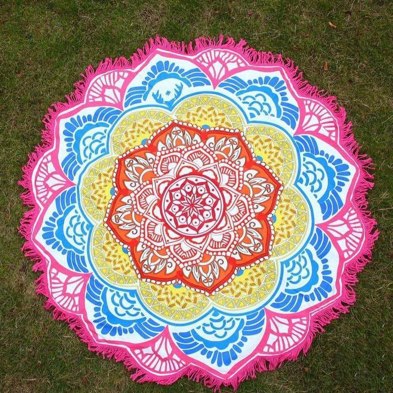 Tibetan Mandala Harmony Mat Decoration