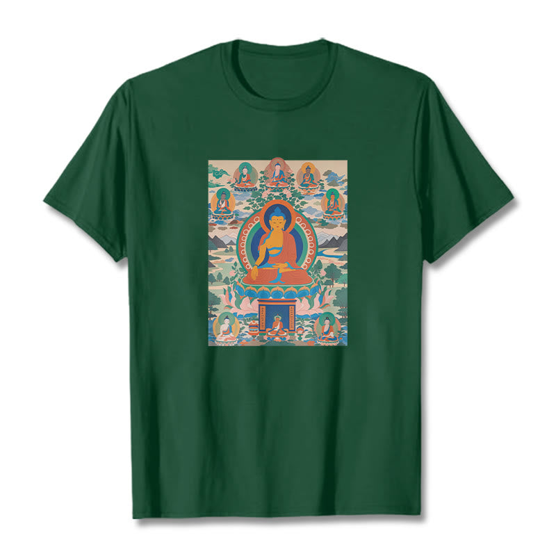 The Medicine mystic zen Sutra Transformed Into Art Tee T-shirt