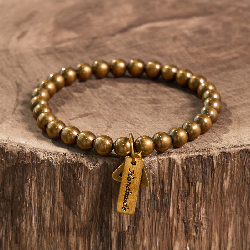 Copper Beads Balance Bracelet