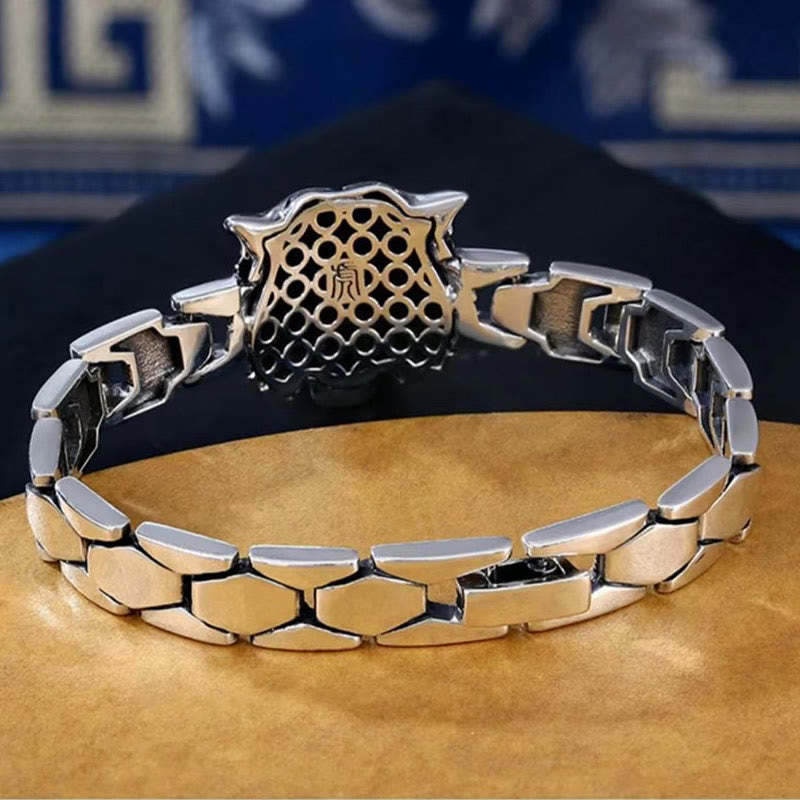 Tiger Head Design Healing Bracelet
