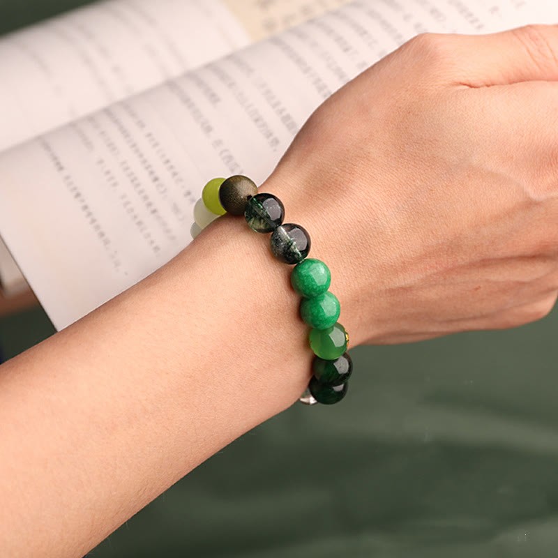 Five Elements Various Agate Balance Luck Bracelet