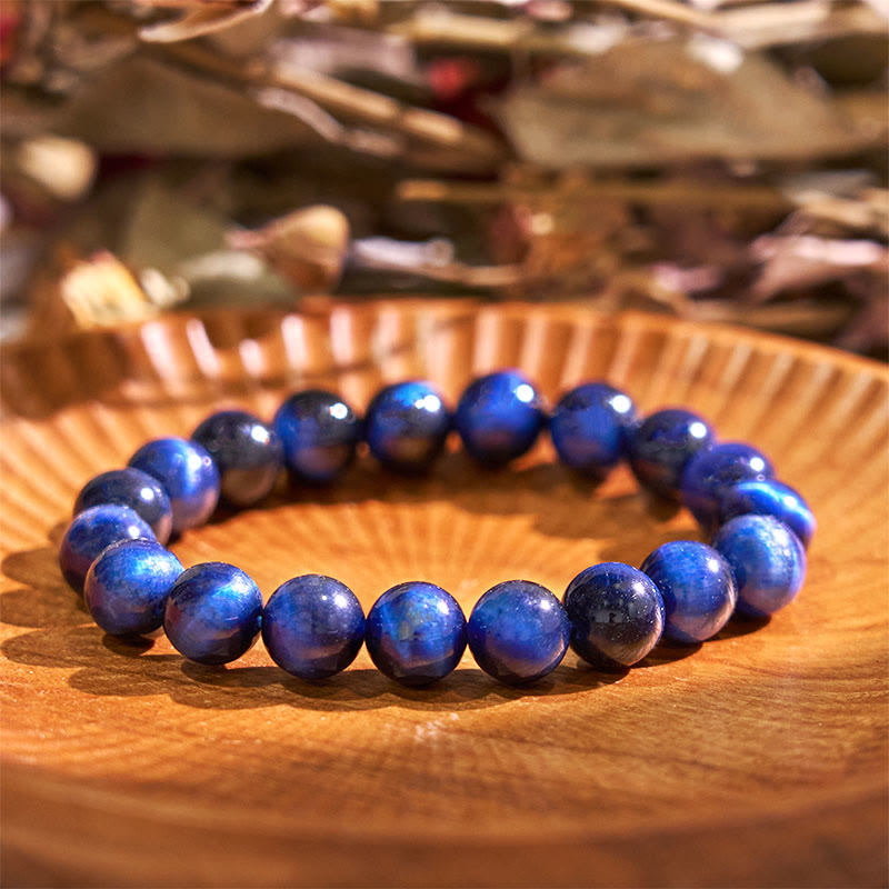 Blue Tiger Eye Protection Bracelet