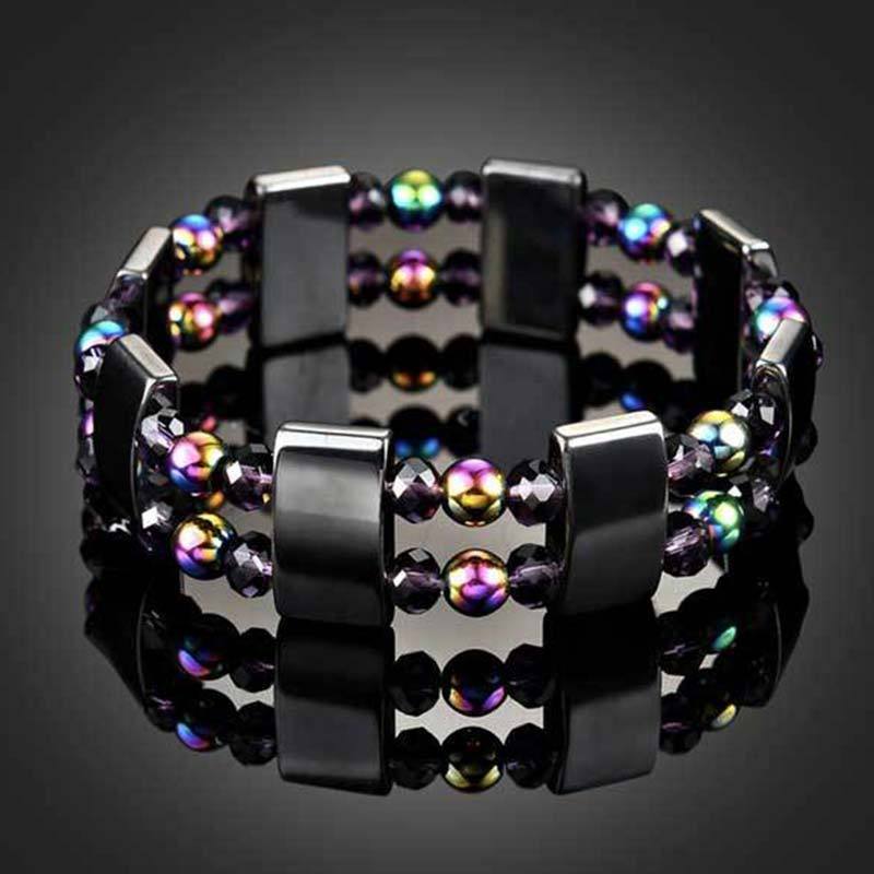Rainbow Hematite Wellness Bracelet
