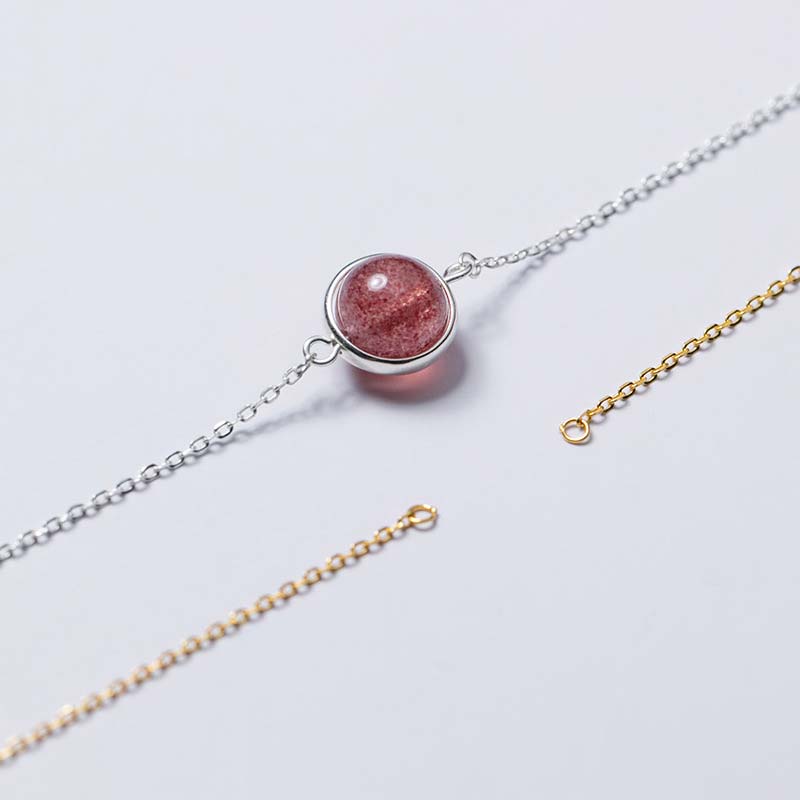 925 Sterling Silver Semi-finished Chain Blessing Bracelet