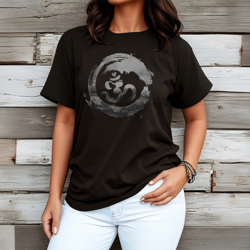 Om Lotus Cotton Tee T-shirt
