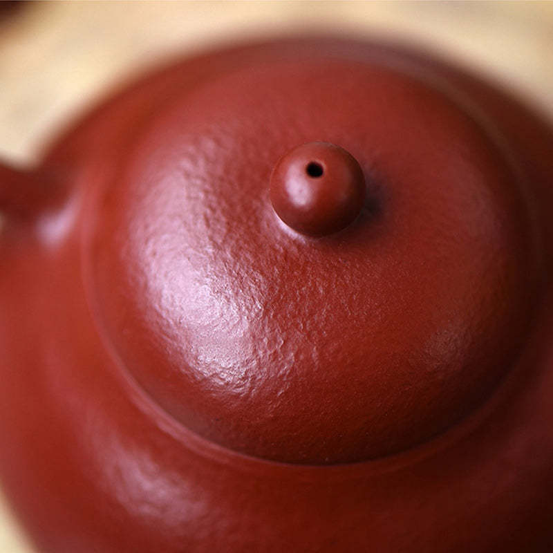 Yixing All Handmade Wen Dan Brown Purple Clay Kung Fu Teapot
