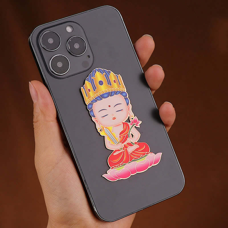 Chinese Zodiac Natal mystic zen Blessing Wealth Fortune Fridge Phone Sticker