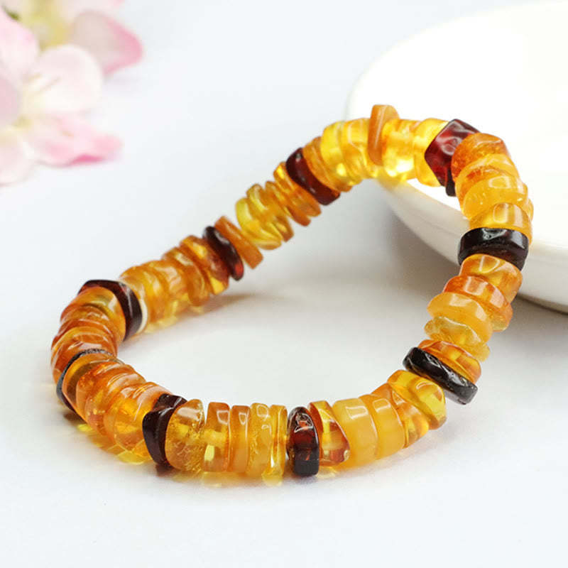Amber Peace Buckle Confidence Bracelet