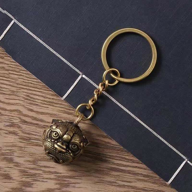 PiXiu Wealth Copper Key Chain
