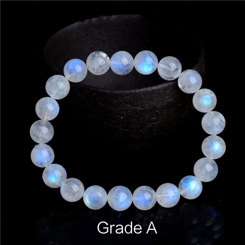 Natural Moonstone Prosperity Bracelet