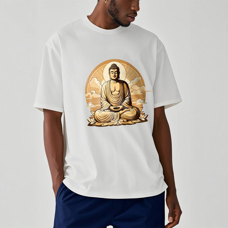 Sun Auspicious Clouds mystic zen Tee T-shirt