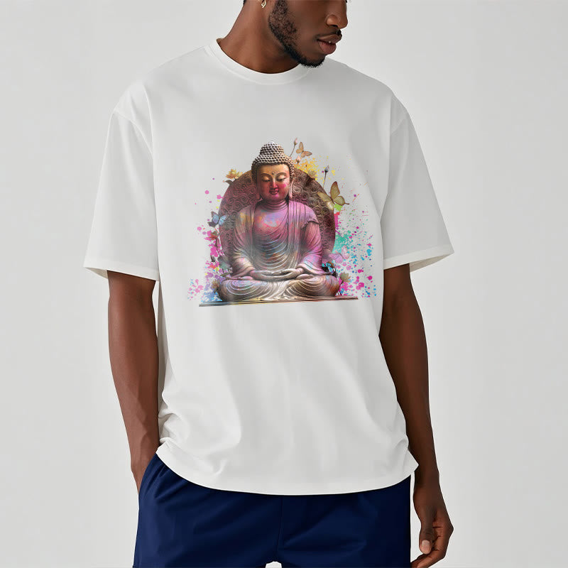 Butterfly Meditation mystic zen Tee T-shirt
