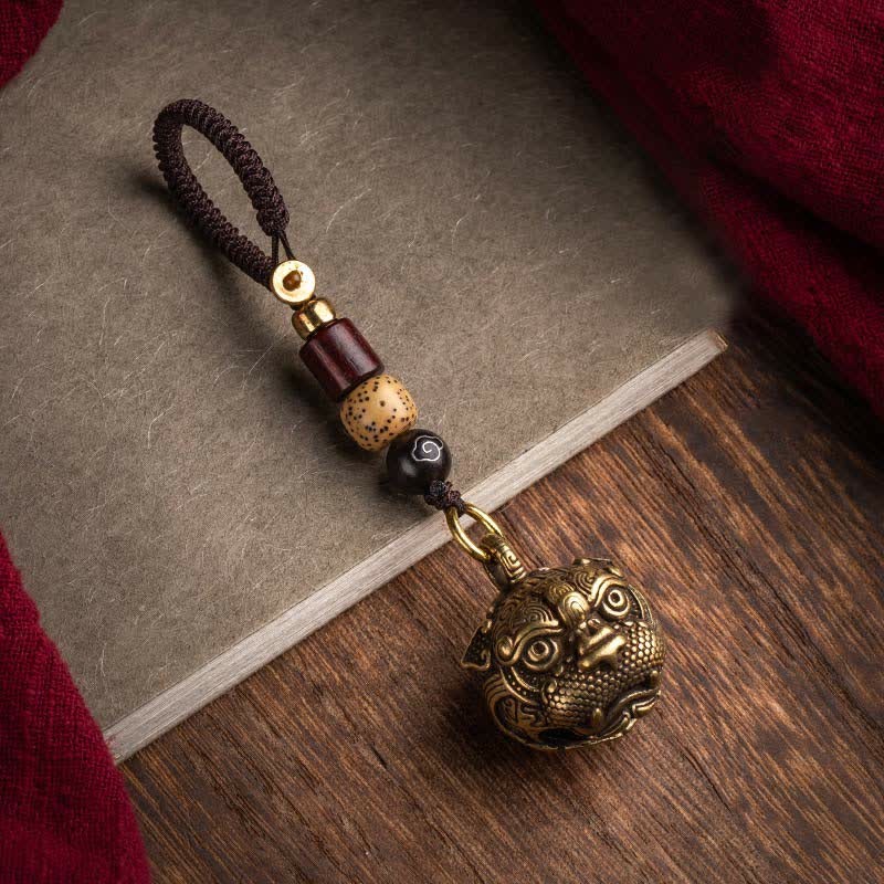PiXiu Wealth Copper Key Chain