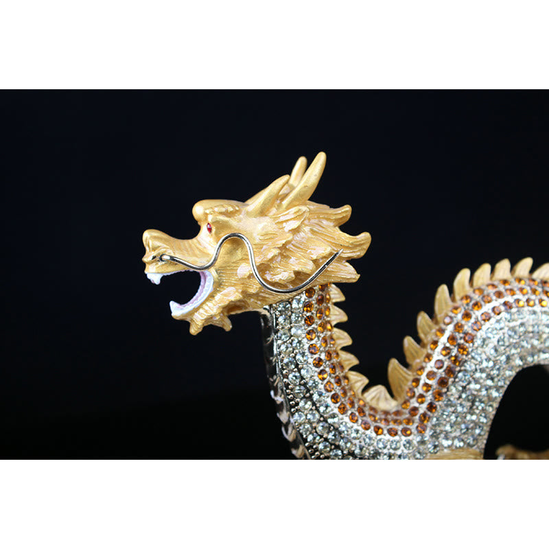 Handmade Feng Shui Dragon Luck Success Home Decoration