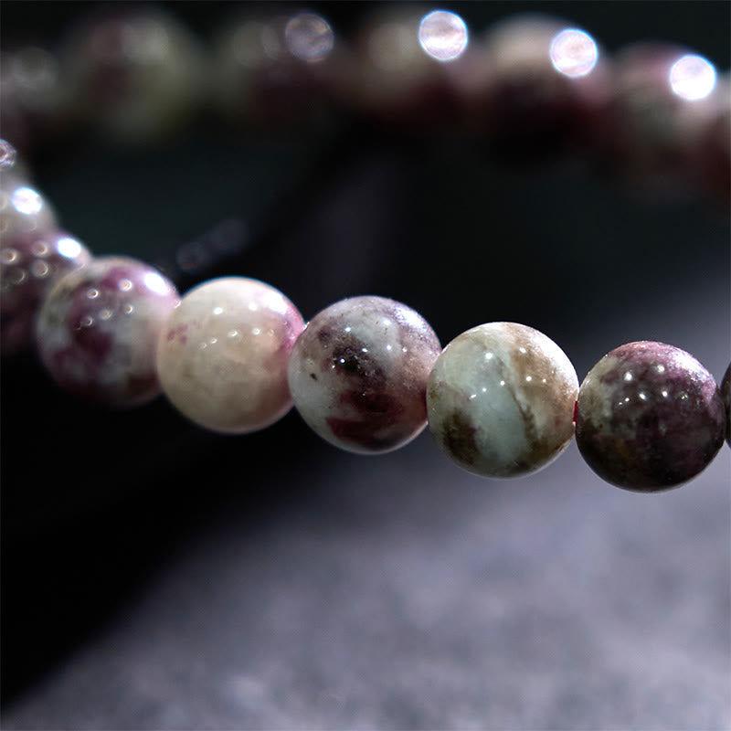 Plum Blossom Tourmaline Balance Bracelet