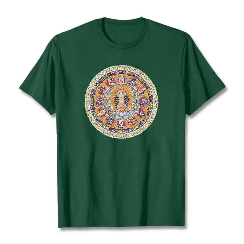 Dorje Vajra Mandala mystic zen Cotton Tee T-shirt