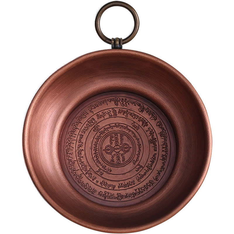 Small Copper Prayer Altar Portable Burning Holder Incense Sage Smudging Rituals Use Items