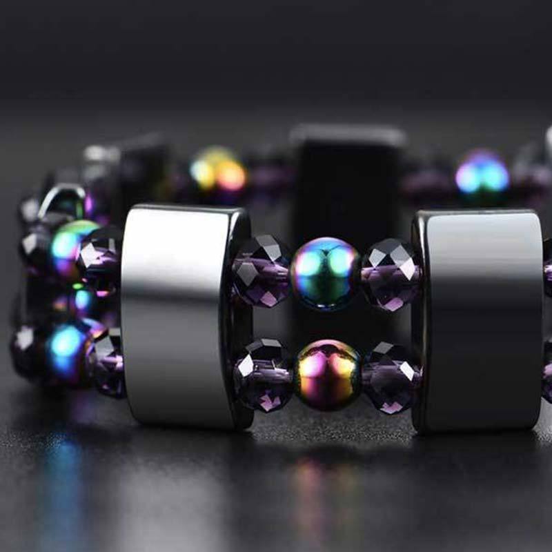 Rainbow Hematite Wellness Bracelet