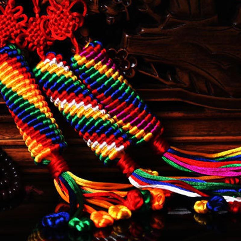 Tibetan Blessing Lucky Vajra Knot Decoration