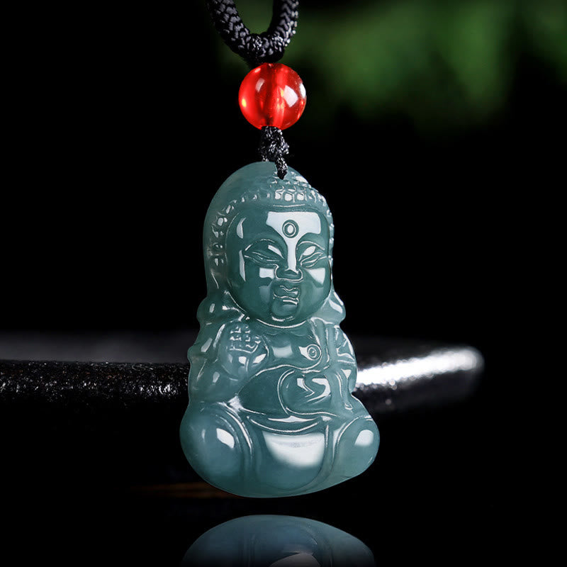 Jade Baobao mystic zen Prosperity Necklace Pendant