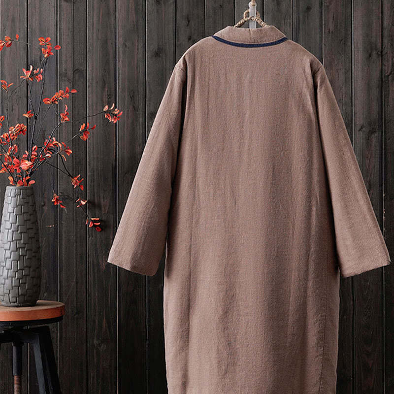 Loose Mid-length Coat That Goes Over The Knee Cotton Women's Jacket Shirts Clothing