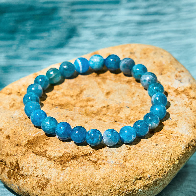 mystic zen Stone Apatite Motivation Bracelet