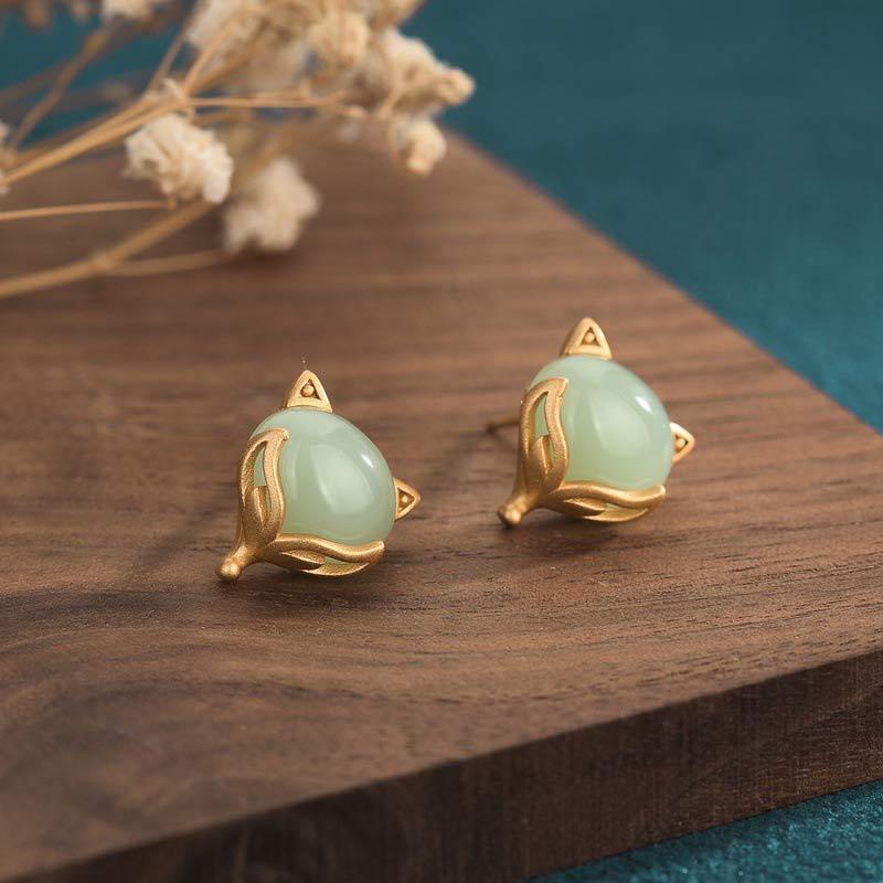 FengShui Jade Luck Earrings
