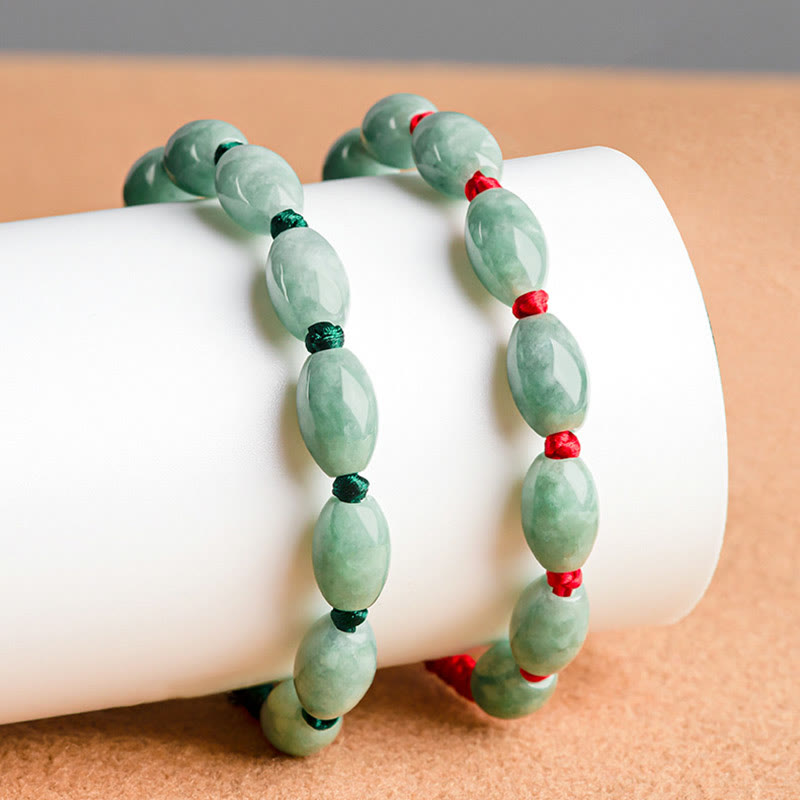 Jade Luck Red String Bracelet