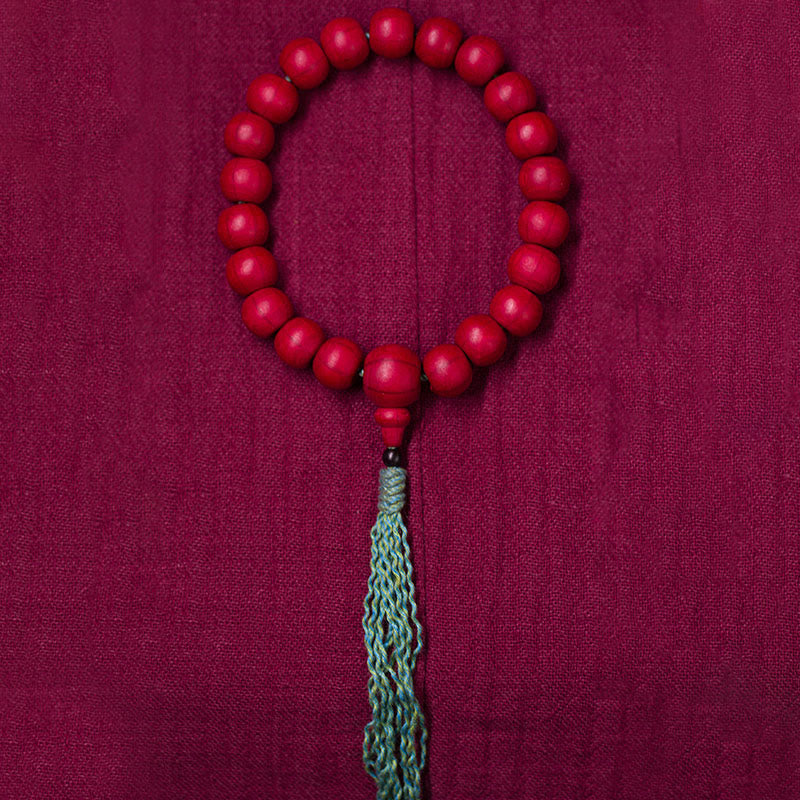 Abelia Biflora Wood Warding Off Evil Spirits Wrist Mala