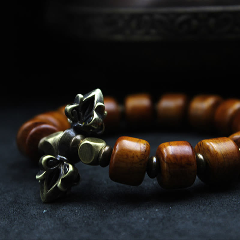 Yak Bone Copper Strength Bracelet