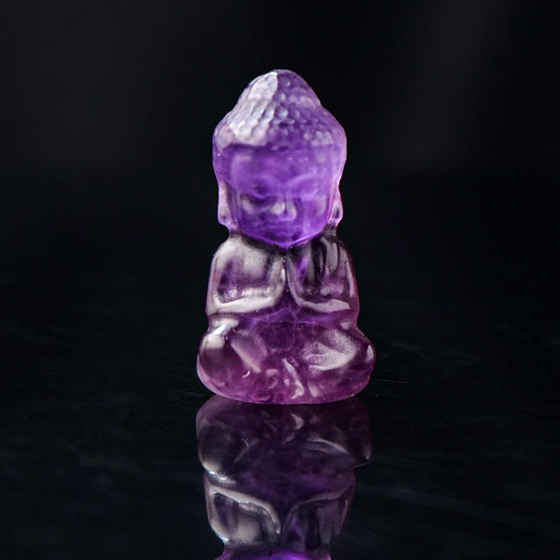 Various Crystal Amethyst Pink Crystal White Crystal Citrine mystic zen Carved Spiritual Healing Necklace Pendant Decoration (Extra 30% Off | USE CODE: FS30)