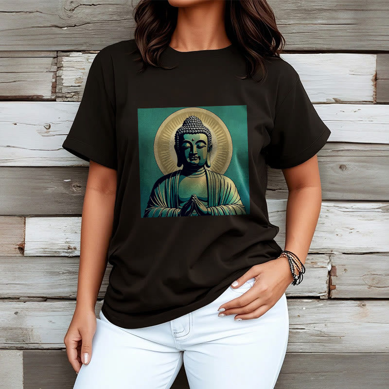 Aura Green mystic zen Tee T-shirt