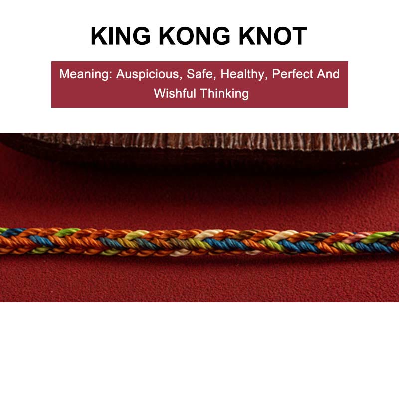 May you be healthy and happy Lucky Multicolored Bracelet