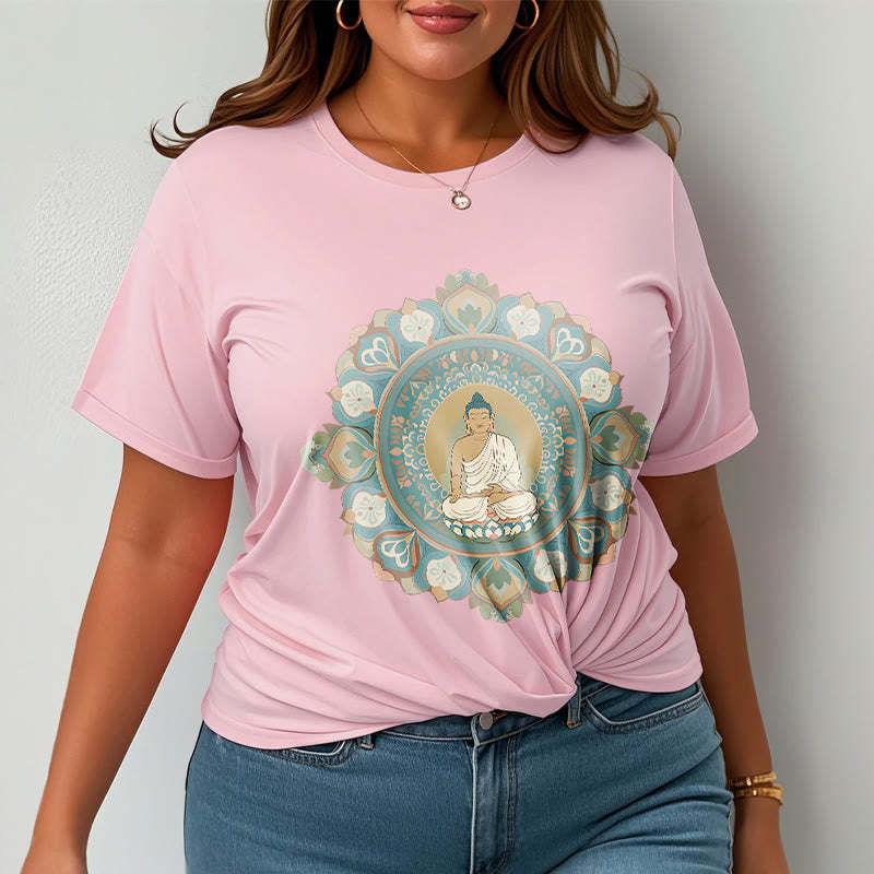 Mandala Flower mystic zen Tee T-shirt