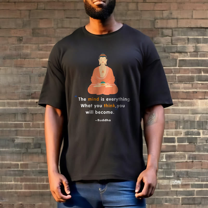The Mind Is Everything Meditation mystic zen Tee T-shirt