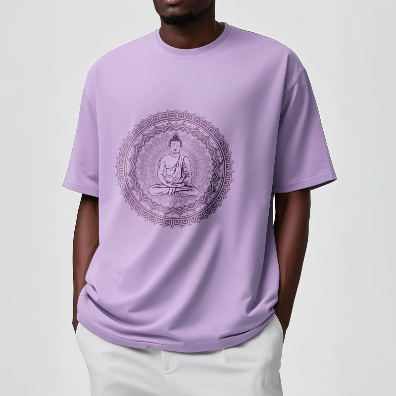 Mandala mystic zen Cotton Tee T-shirt