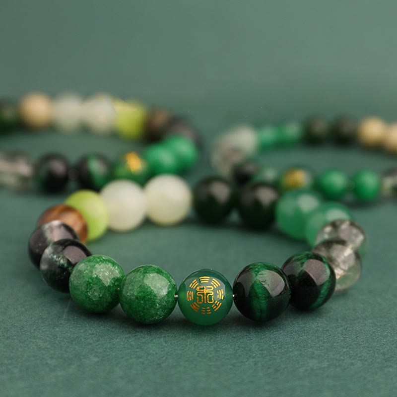 Five Elements Various Agate Balance Luck Bracelet