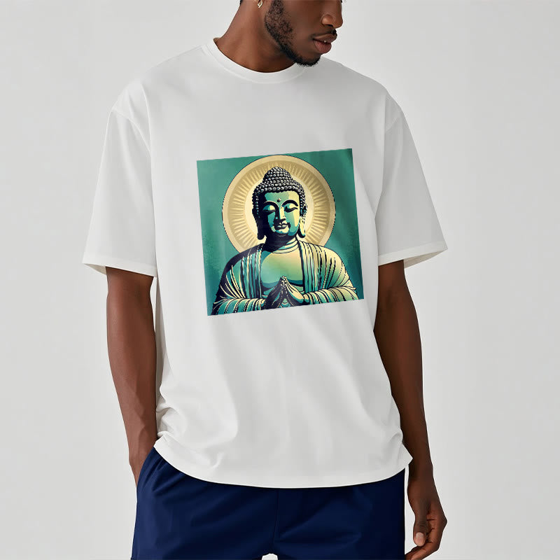 Aura Green mystic zen Tee T-shirt